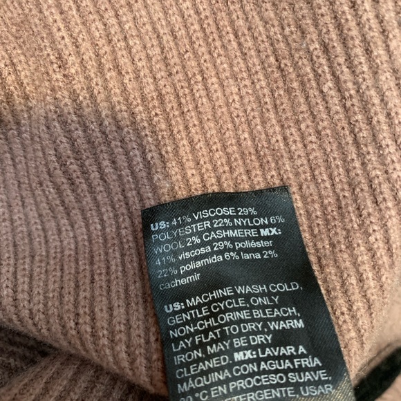 White House Black Market Black and Brown Women's Sweater - Picture 9 of 9